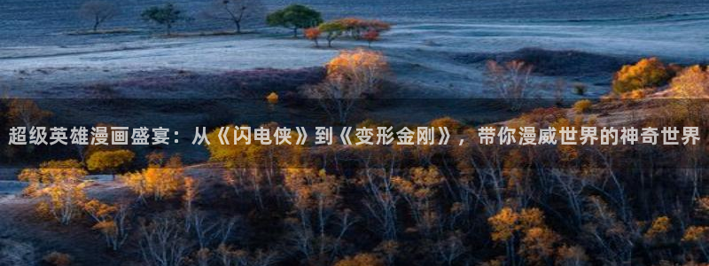 漫蛙免费韩漫：超级英雄漫画盛宴：从《闪电侠》到《变形金刚》，带你漫威世界的神奇世界