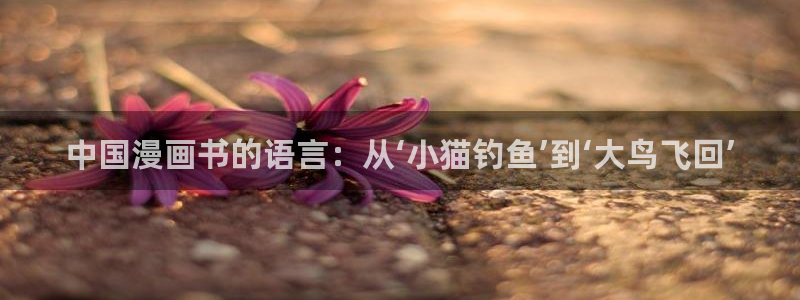 免费漫蛙：中国漫画书的语言：从‘小猫钓鱼’到‘大鸟飞回’